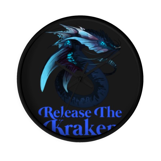 Discover Release the kraken Wall Clocks