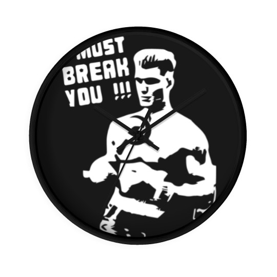 Discover I MUST BREAK YOU Wall Clocks