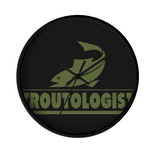 Discover Trout Fishing Wall Clocks