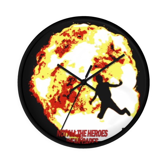 Discover Metro Boomin Not All Heroes Wear Capes Album Cover Wall Clocks