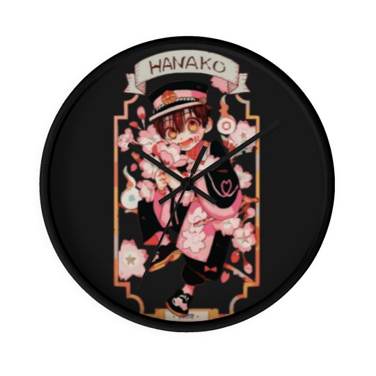 Discover Hanako - toilet bound hanako kuncompressed Wall Clocks
