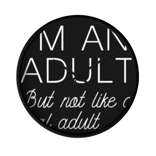 Discover Real Adult - Real Adult - Wall Clocks