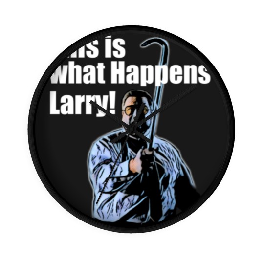 Discover This is what happens Larry Wall Clocks