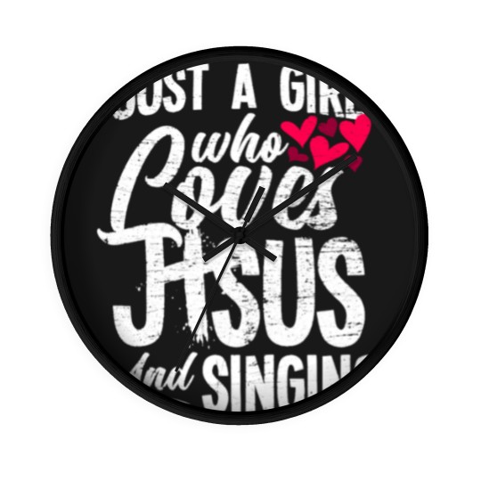Discover Jesus Funny Singing Wall Clocks