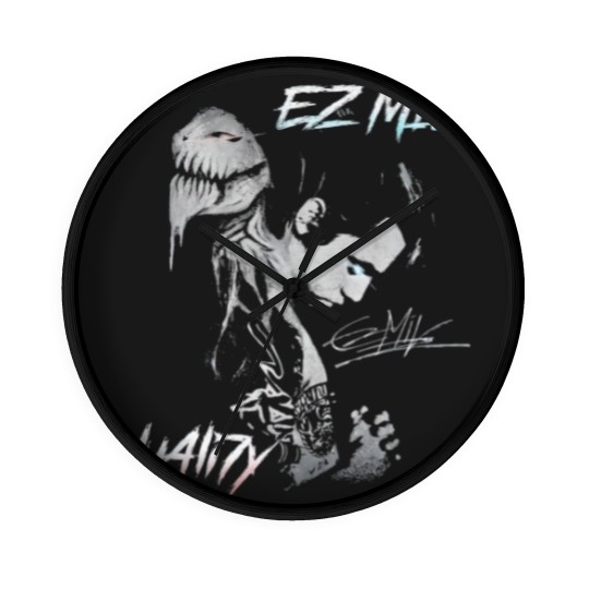 Discover Ez Mil Rap Wall Clocks, Eminem Ez Mil Du4Li7Y Album Concert Tour 2023 Vintage 90s Y2K