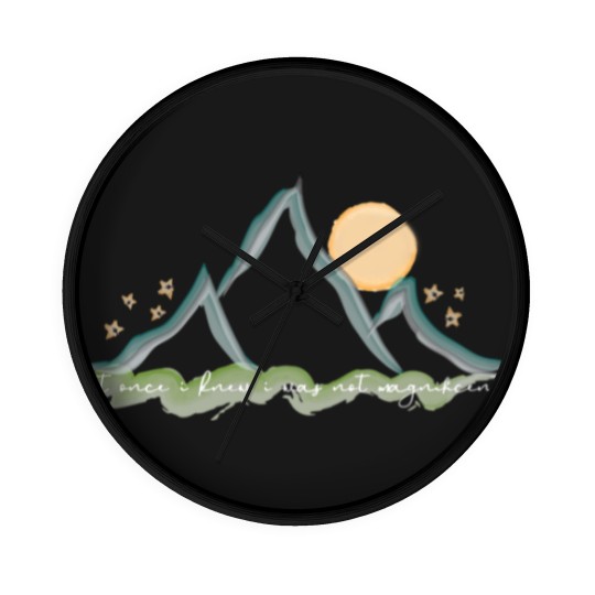 Discover Holocene - Bon Iver Wall Clocks