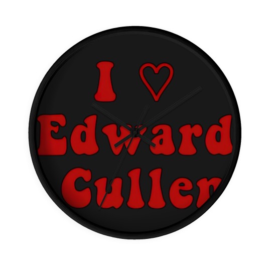 Discover I Love Edward Cullen - Twilight - Wall Clocks