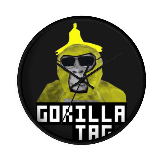 Discover Gorilla Tag Monkey Banana Peel Gorilla Monke Gorilla Tag PFP Maker png Wall Clocks