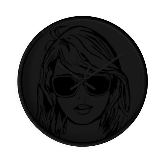 Discover Tay Swift portrait Wall Clocks