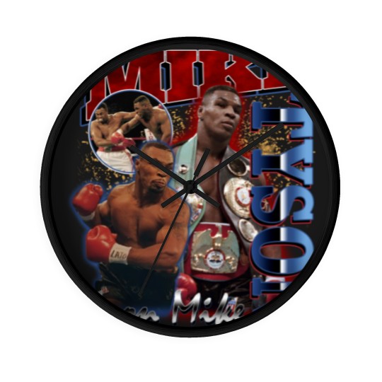 Discover Vintage Style Iron Mike Tyson Wall Clocks
