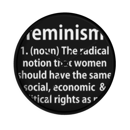 Discover Feminism Definition - Feminism Wall Clocks Wall Clocks