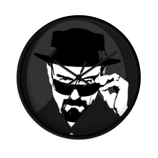 Discover Heisenberg in his hat - Breaking Bad - Wall Clocks