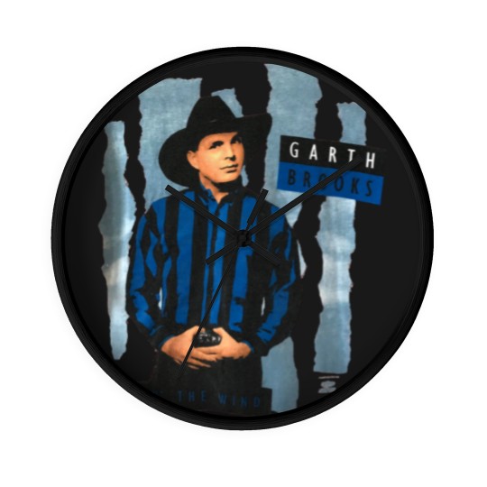 Discover Vintage 90s 1991 Garth Brooks Concert World Tour Wall Clocks