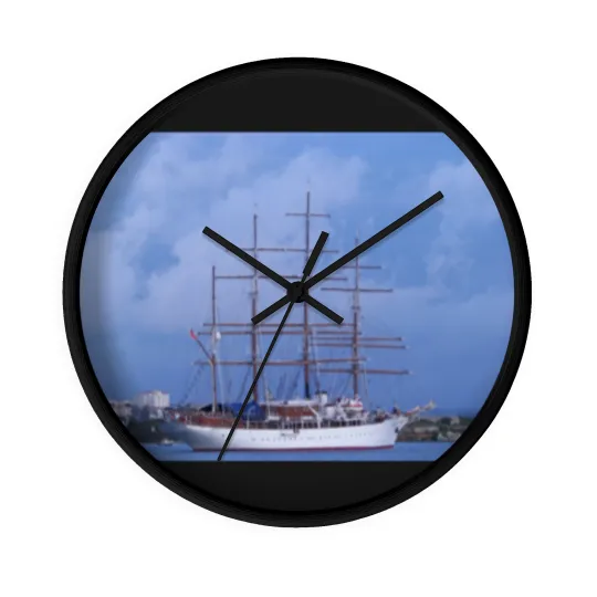 Discover Tall Ship Sea Cloud Wall Clocks