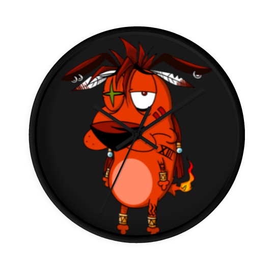 Discover Courage the Red XIII - Courage The Cowardly Dog - Wall Clocks