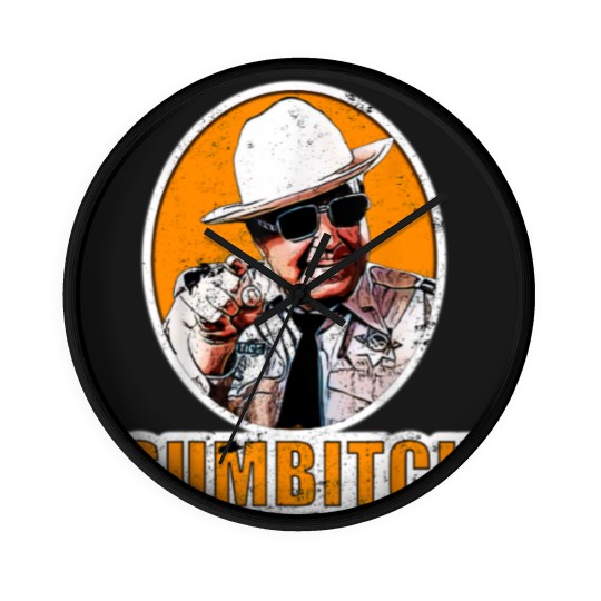 Discover Sumbitch distressedSUMBITCH smokey and the bandit Wall Clocks