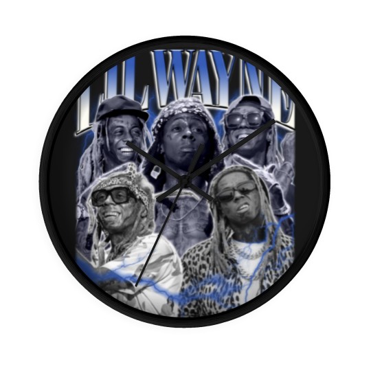 Discover Lil Wayne Vintage Wall Clocks, Hip hop RnB Rap Unisex Wall Clocks