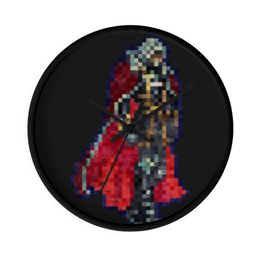 Discover Alucard Vintage Pixels - Castlevania - Wall Clocks