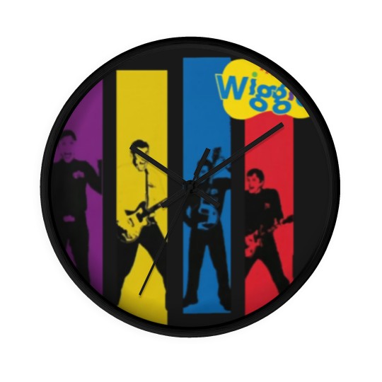 Discover The Wiggles Retro Wall Clocks