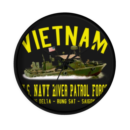 Discover Vietnam Mark II PBR - Patrol Boat, River Wall Clocks