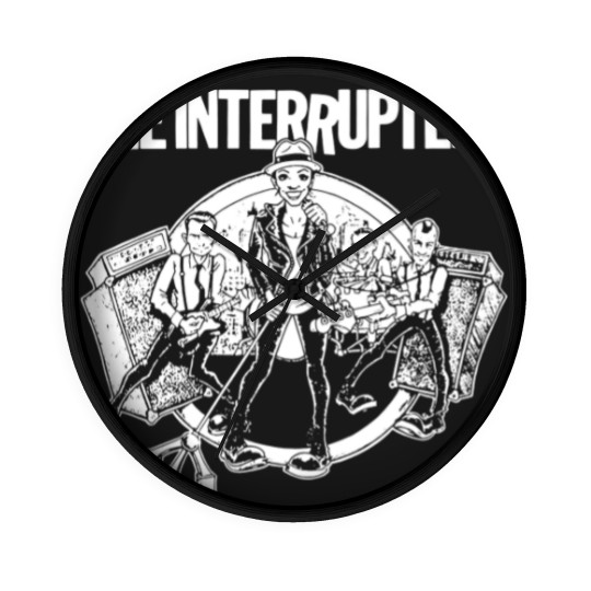 Discover The Interrupters Ska Punk Band Wall Clocks