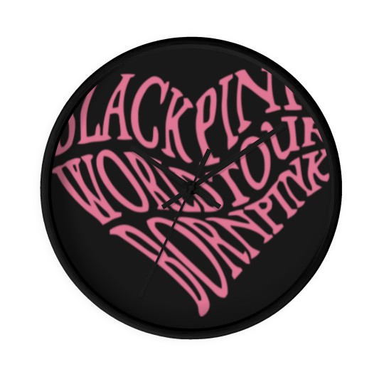Discover Blackpink World Tour Born Pink Wall Clocks