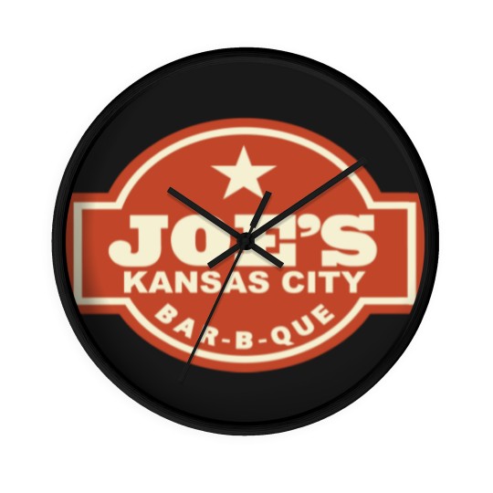 Discover joe city bbq Wall Clocks