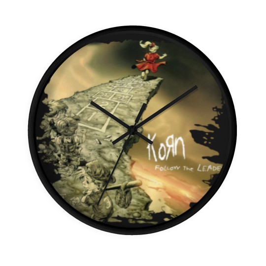 Discover Kor n Follow The Leader Kids Cotton Boys_amp_Girls Short Sleeve Wall Clocks