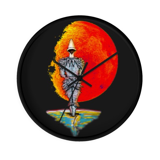 Discover Ziggy Pierrot tribute - Bowie Art - Wall Clocks