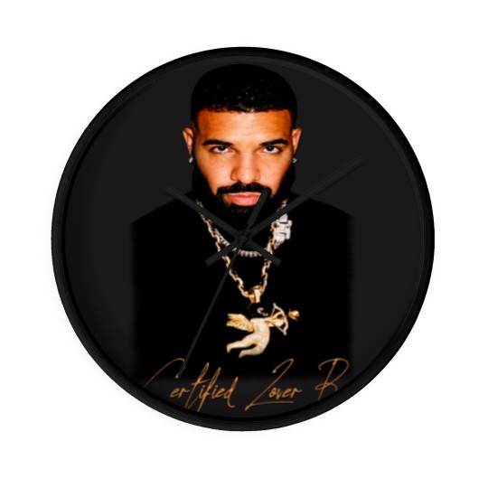 Discover Drake Certified Lover Boy Vintage Wall Clocks, Drake Graphic Wall Clocks, Drake Merch, Drake Tour Wall Clocks