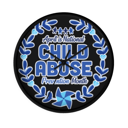 Discover Child abuse prevention Wall Clocks