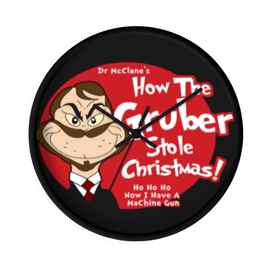 Discover Die hard christmas Wall Clocks