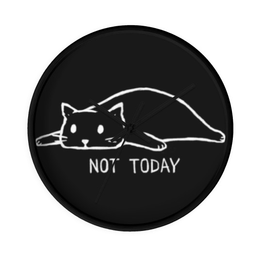 Discover Not Today Wall Clocks