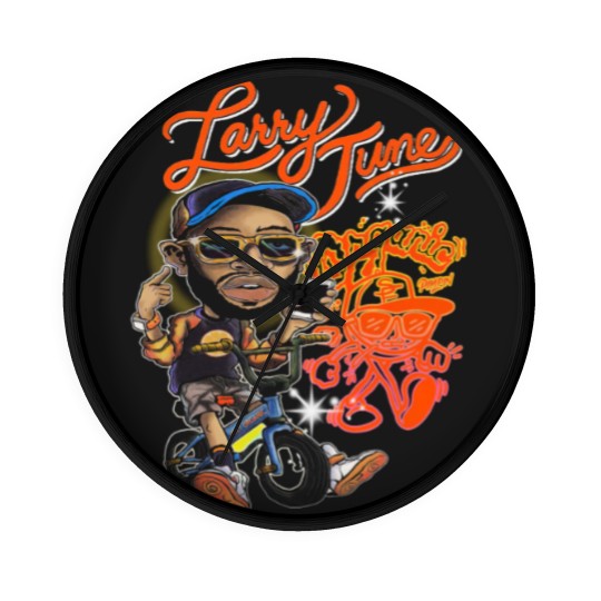 Discover Larry June Unisex Wall Clocks Rapper Larry June, Larry June Fan Wall Clocks, Bay Area, San Francisco