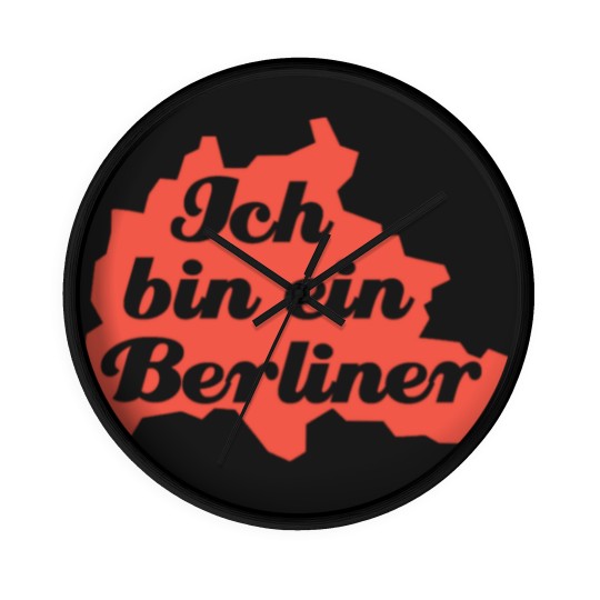 Discover Ich Bin Ein Berliner - Berlin - Germany - JFK Wall Clocks