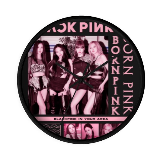 Discover Blackpink Wall Clocks, Black Pink Wall Clocks For Fan, Blackpink Kpop Wall Clocks