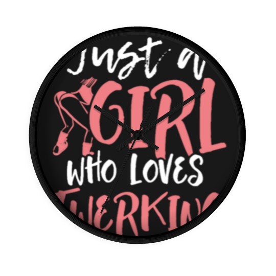 Discover Twerking twerken twerkin twirken booty dance gift Wall Clocks
