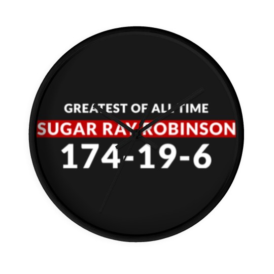 Discover Sugar Ray Robinson - Greatest of All Time - Sugar Ray Robinson - Wall Clocks