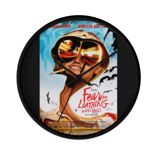Discover Fear and Loathing in Las Vegas (1998) Movie Wall Clocks