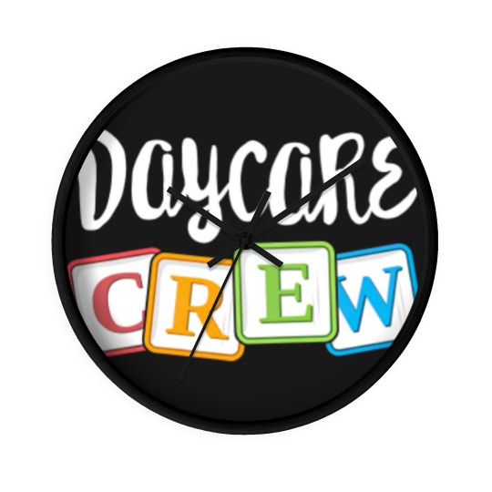 Discover Daycare Crew Childcare Team Squad Provider After Wall Clocks