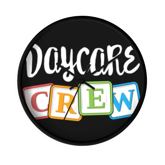 Discover Daycare Crew Childcare Team Squad Provider After Wall Clocks