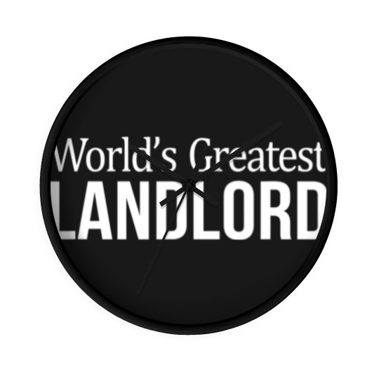 Discover world's greatest landlord t Wall Clocks