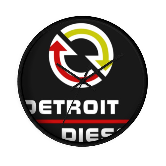 Discover Detroit Diesel Relaxed Fit Zip Wall Clocks