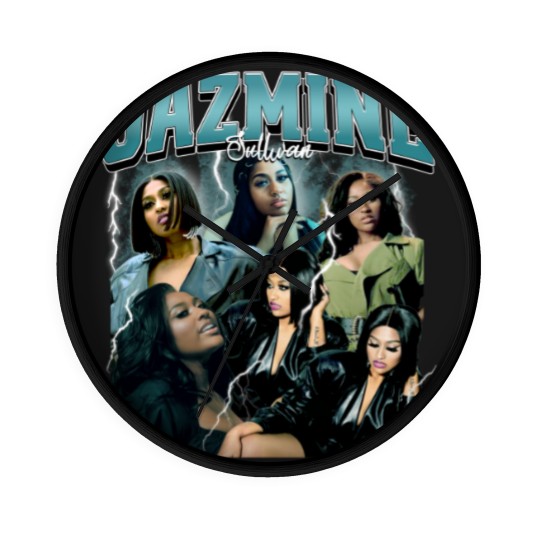 Discover Jazmine sullivan Wall Clocks, Jazmine sullivan Homage Wall Clocks