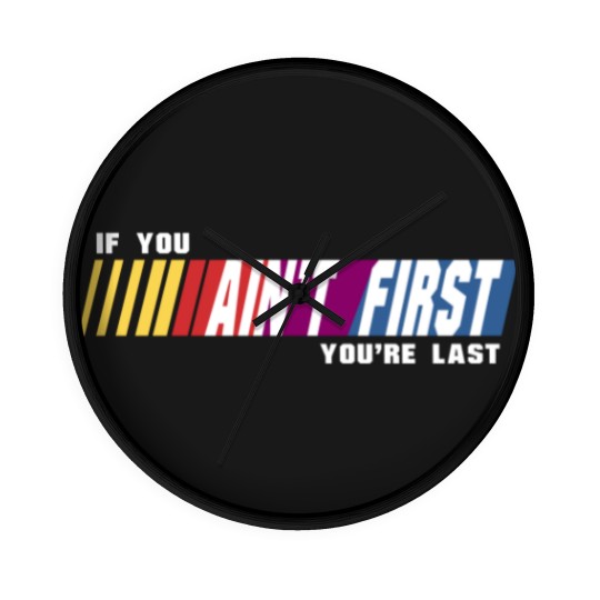 Discover Last Place - Talladega Nights - Wall Clocks