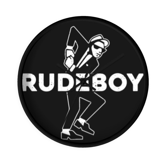 Discover Rudeboy ska music rude boy Wall Clocks