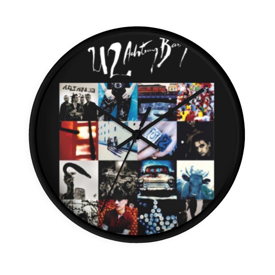 Discover U2 Achtung Baby Wall Clocks Wall Clocks Fan Gift Tour 2023 Classic
