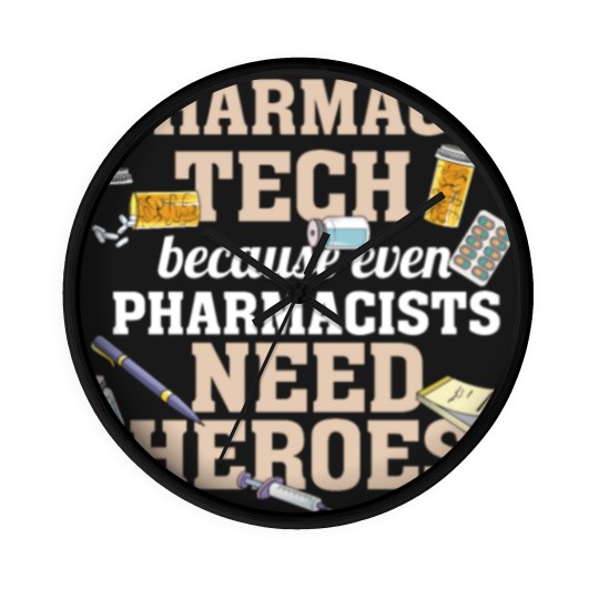 Discover Pharmacy Tech,Pharmacy Technician,Gift,Gift Idea Wall Clocks
