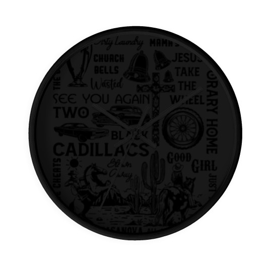 Discover Carrie Songs Wall Clocks, Country Concert Wall Clocks - Carrie Underwood Tour 2023 Wall Clocks