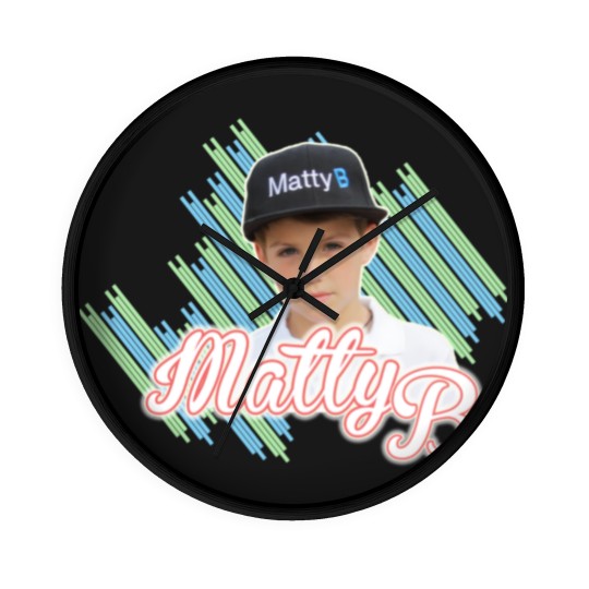 Discover MattyB Stripe Wall Clocks